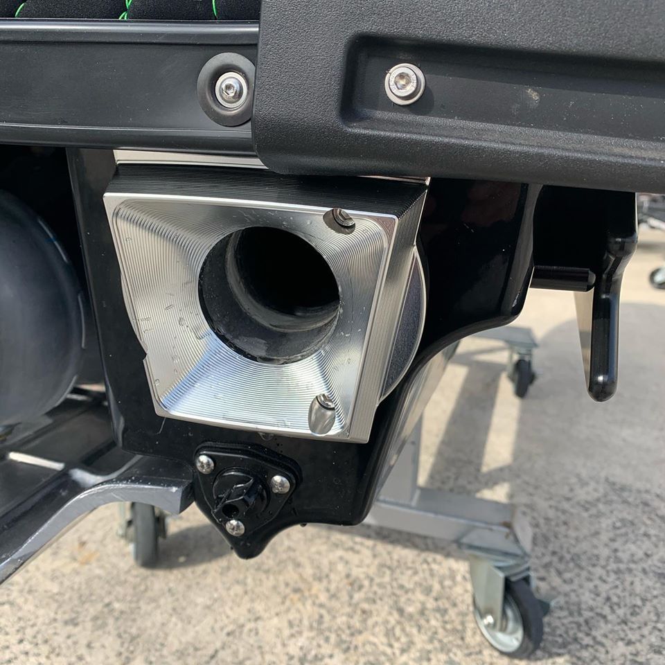 Kawasaki STX160 exhaust flange - S.E - SPEEDMAGIC